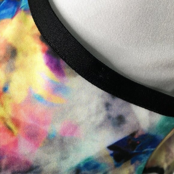 Parker Women's Multicolor Open Flare Mini Dress Size XS - Picture 5 of 16